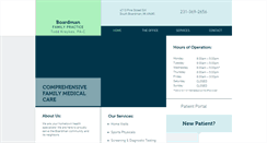 Desktop Screenshot of boardmanfamilypractice.org